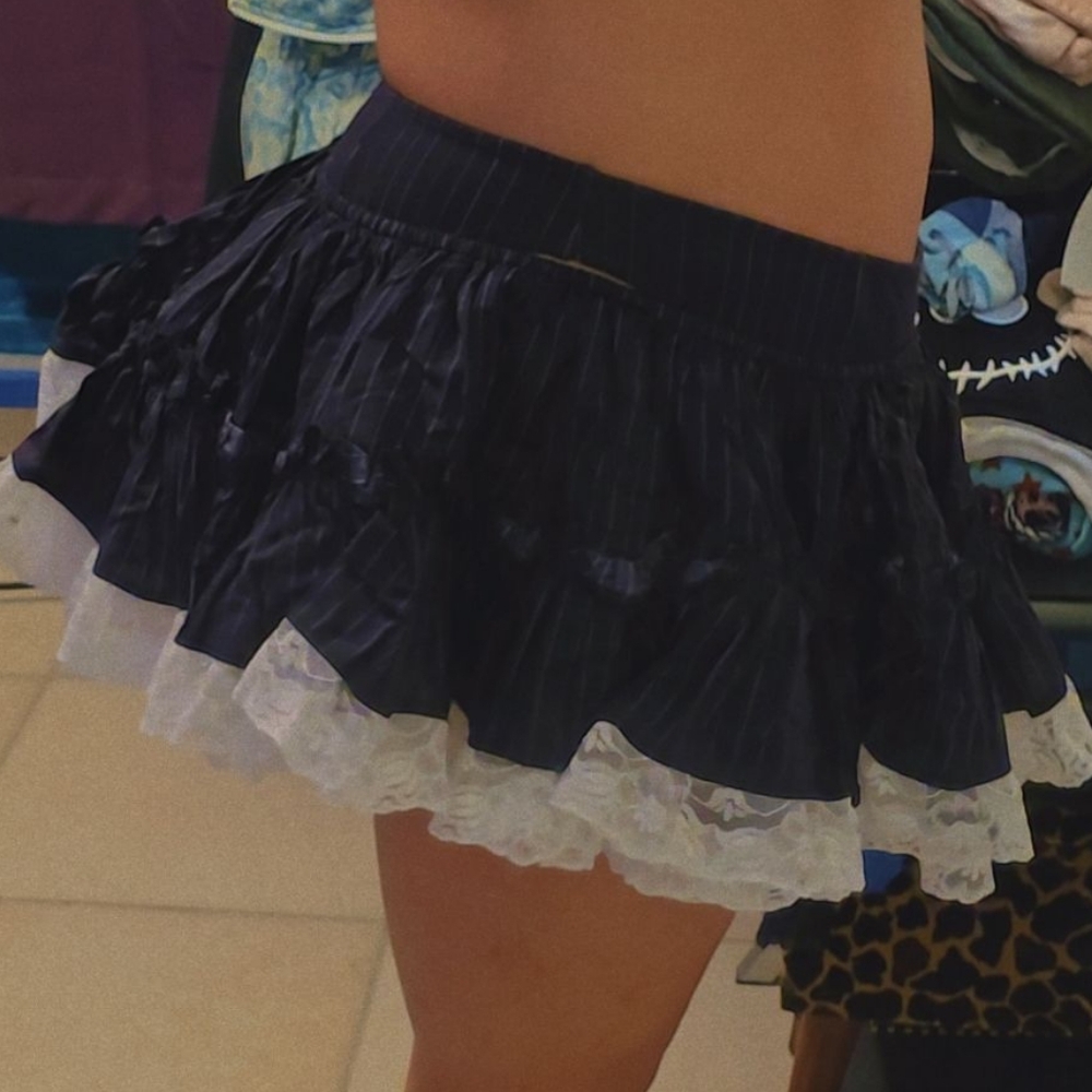 Selkie Pinstripe Degas Skirt